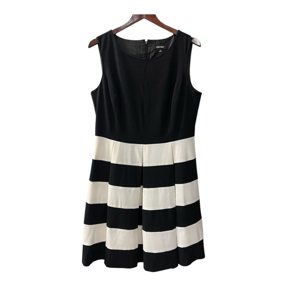 Nine West Dresses & Skirts - Nine West Fit & Flare  Midi Cocktail Dress Size 14 NWOT Women